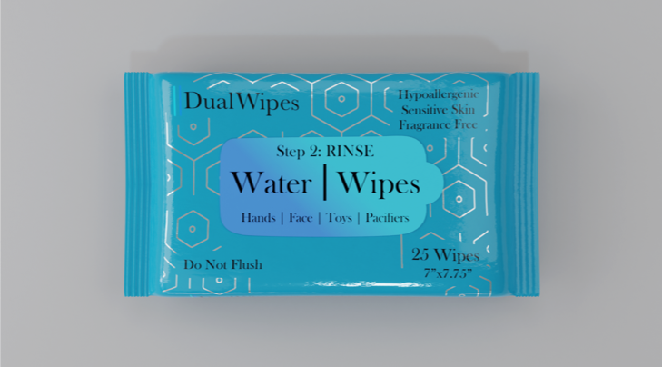 12 packs water wipes